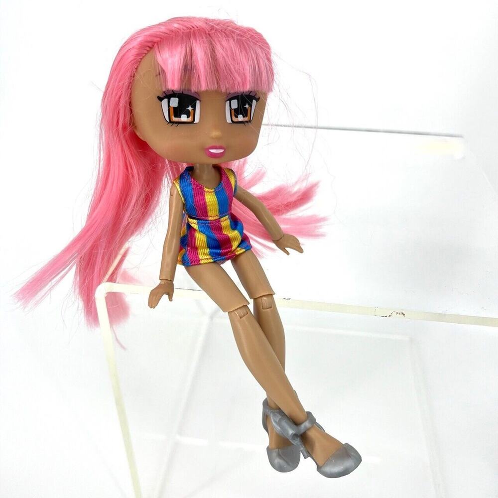 Boxy Girls Pink Hair Jade Doll + Extra Outfit and Shoes